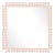 Fleur Home x Chairish Toulouse Trellis Mirror in Pink Ground, 24x24 For Sale
