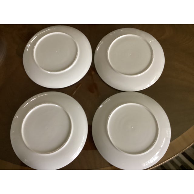 Contemporary Dinner Plates With Lobster Design in the Style of Plates Made in Japan - Set of 8 For Sale - Image 4 of 15