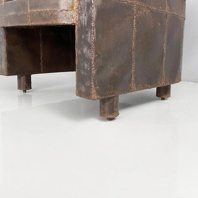 Italian Modern Iron Chair by Anacleto Spazzapan, 1990s For Sale - Image 15 of 18