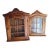 2 Authentic French Provincial Hanging Wall Cabinets From the 1900 Circa For Sale