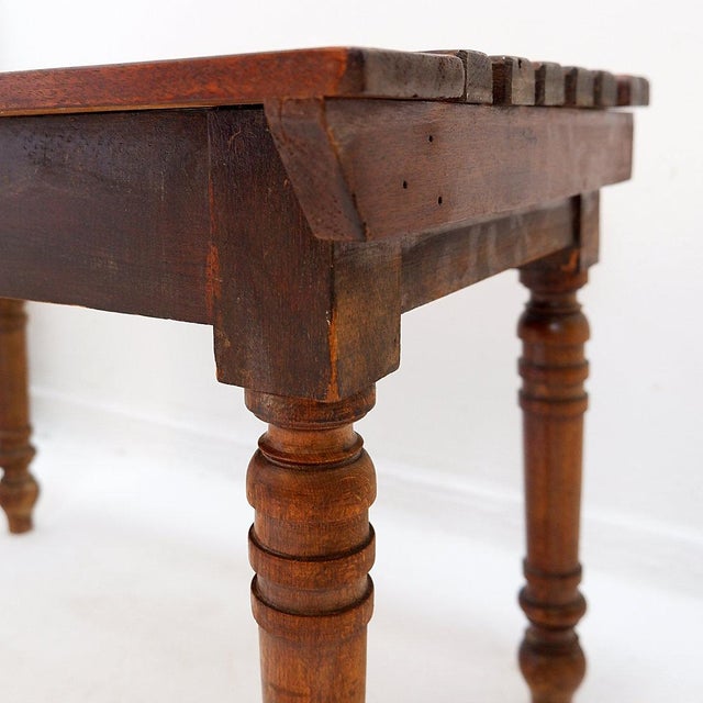 19th Century Antique Slatted Luggage Rack For Sale - Image 5 of 12