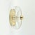 Mid-Century Modern Mid-Century 'Donut' Glass Wall Light/Sconce or Ceiling Light/Flush Mount From Doria, Germany, 1960s For Sale - Image 3 of 10