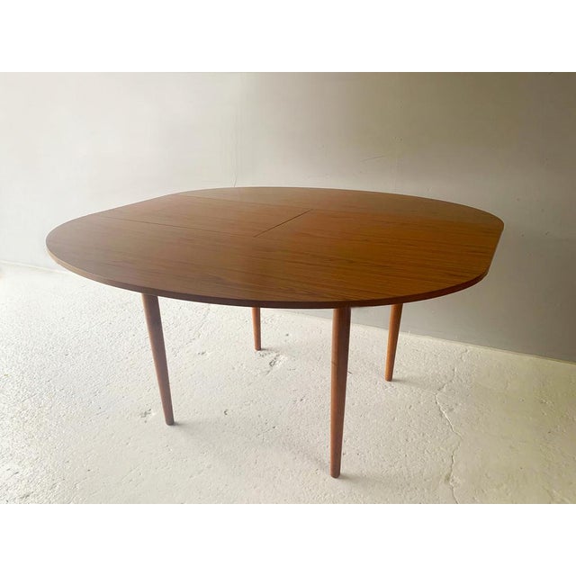 Mid-Century Modern Extending Dining Table by Schrieber, 1960s For Sale - Image 13 of 14