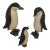 Plaster Penguin Family For Sale