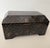 Lovely Faux Horn Tesselated hinged box. Shades of brown (similar in tone to a dark emperador stone). Hinged top. Wooden...