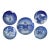 1960s Bing & Grondahl Christmas Collectible Wall Plates, Set of 5 For Sale