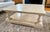Traditional Handcrafted Solid Wood Coffee Table From Vintage MillWerks For Sale - Image 3 of 3