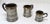 Authentic Matched Set of 3 London Pewter & Brass Imperial Measures Circa Mid 19th Century For Sale - Image 13 of 13