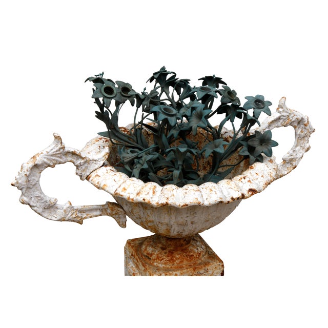 Finally crafted bronze bouquets. A few of the flowers have candle holders. The bouquet presents a unique display, example;...