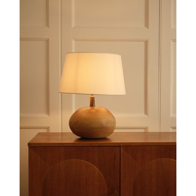 Ceramic Lamp by Pierre Digan for La Borne, 1950s For Sale - Image 4 of 6