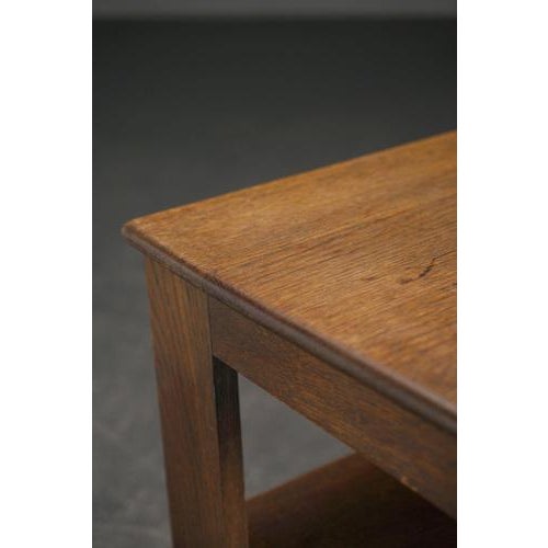 Wood Modernist Side Table from L.O.V., 1920s For Sale - Image 7 of 14