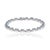 Metal Modern 14k Gold Tennis Bracelet 5.55ct Blue Sapphire & 1.54ct Diamond Halo For Sale - Image 7 of 18