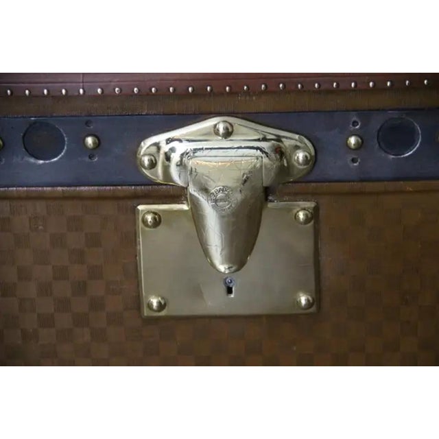 Antique Trunk from Moynat, 1910 For Sale - Image 4 of 18
