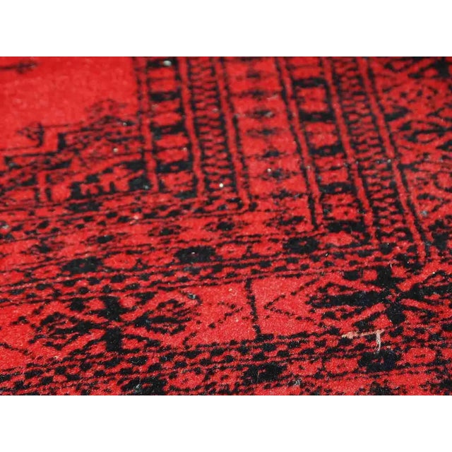 1970s Handmade Vintage Afghan Ersari Rug For Sale - Image 4 of 10