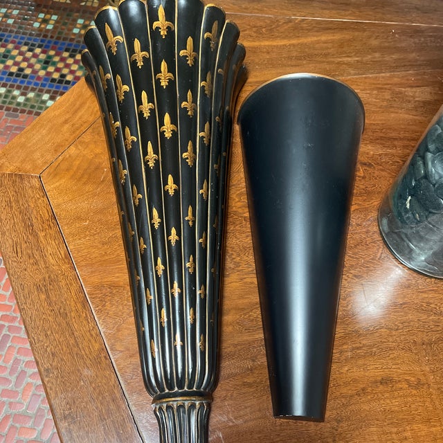 Pair of 1980s Wall Flower Planters For Sale - Image 6 of 8