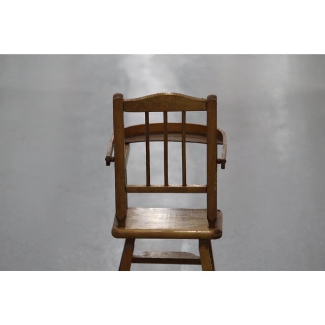 Wooden Doll High Chair, 1970s For Sale - Image 17 of 18