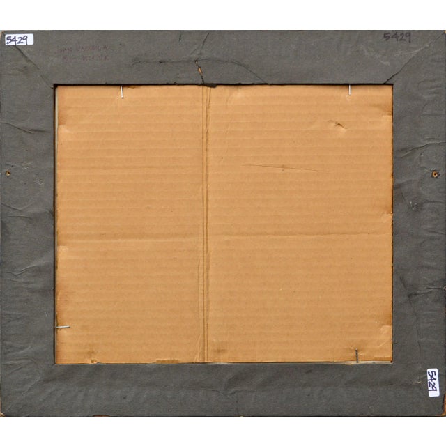 Early 20th Century Impressionist Pen and Ink Illustration Castle Ruins Landscape John Varley Jr For Sale - Image 5 of 7