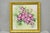 Late 20th Century Mary Wilson French Hand Painted Porcelain Plaque Pink Rose Flower Painting (A) For Sale - Image 16 of 17