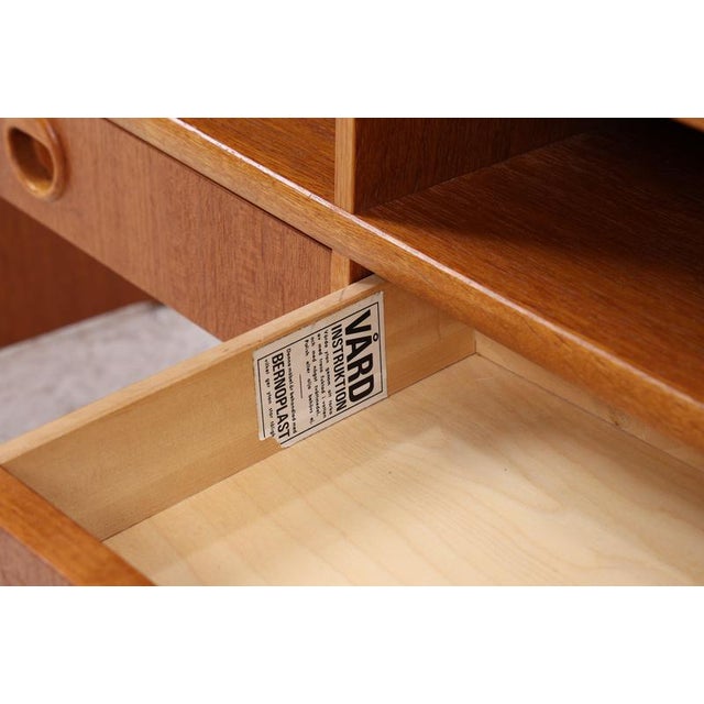 Vintage Danish Teak Regal with Drawers For Sale - Image 12 of 16