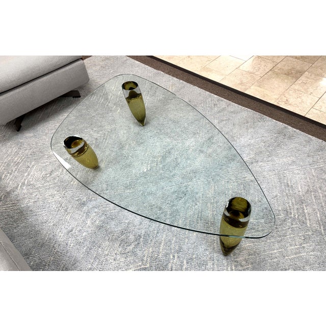 Early 21st Century Italian Murano Glass Coffee Table by Maurice Barilone for Roche Bobois For Sale - Image 5 of 10