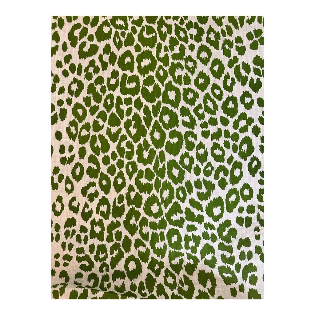 Schumacher Animal Print Fabric- Iconic Leopard Indoor Outdoor 5