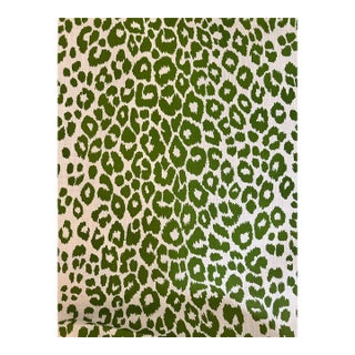 Schumacher Animal Print Fabric- Iconic Leopard Indoor Outdoor 5 Yards For Sale
