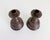 Mid-Century Modern Scandinavian Hammered Copper Candle Holders, Mid-20th Century - A Pair For Sale - Image 3 of 10