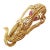 Vintage H. Stern Diamond Ruby Basset Hound Dog Yellow Gold Pin Brooch For Sale - Image 9 of 10