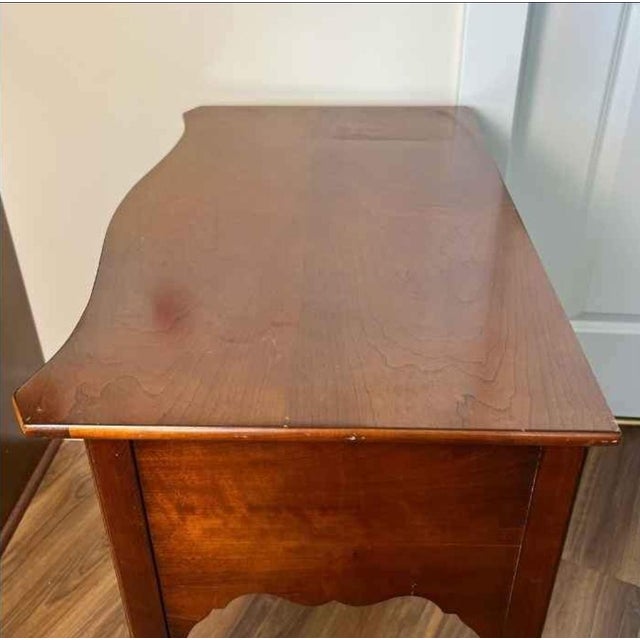 1940s Georgian Style Wood Lowboy For Sale - Image 4 of 7