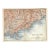 Antique Nice France Map For Sale