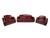Art Deco 1980s Streamline Moderne Seating Suite Attributed to Donald Deskey For Sale - Image 3 of 18