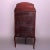 Burnt Umber Antique French Louis XVI Mahogany Demilune Vitrine For Sale - Image 8 of 13