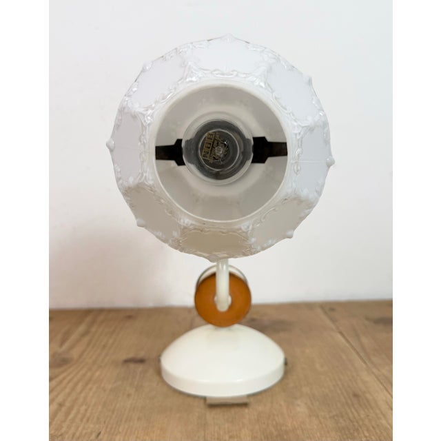 Vintage Wall Light with Milk Glass from Drukov, 1960s For Sale - Image 10 of 18