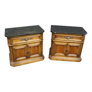 Fruitwood Late 20th Century End Tables
