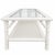 Vintage Faux Bamboo Glass Top Coffee Table in Super White Satin For Sale In Miami - Image 6 of 12