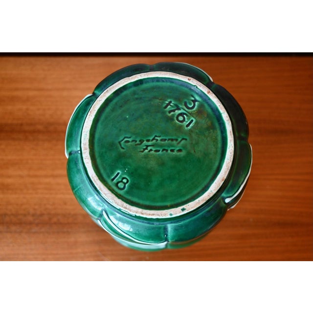 This is a piece with real character and presence! This 1960s glazed ceramic planter comes from the workshops of the French...