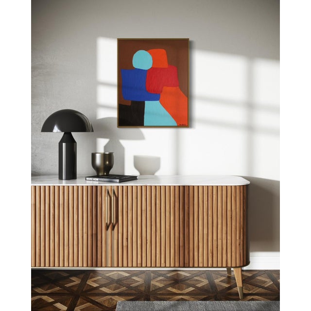 Bodasca, A Hug, 2025, Acrylic on Canvas For Sale - Image 8 of 14