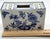 Vintage MCM Andrea by Sadek Porcelain Blue Onion Frog Brick Vase For Sale In Dallas - Image 6 of 6