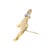 Modern 18k Yellow Gold Diamond Studded Pug Dog Brooch For Sale - Image 3 of 10