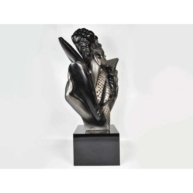Austin Productions 1990s Alexander Danel Austin Productions "Collar" Woman Bust Sculpture For Sale - Image 4 of 13