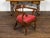 19th Century English Regency Period 19th Century Mahogany Horseshoe Back Upholstered Armchair For Sale - Image 5 of 11