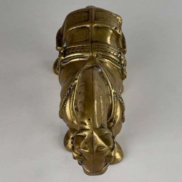 Antique English Brass Horse Sculpture, 1800s For Sale - Image 11 of 13