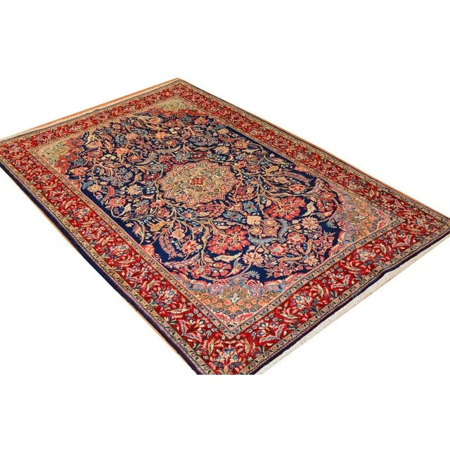 Sarough Ghyasabad Rug, 1950 For Sale - Image 4 of 13