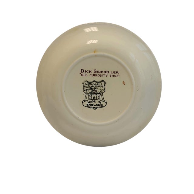 Ceramic 1930s Edwardian Trio English Dickensian Breweriana Collectors Plates For Sale - Image 7 of 8