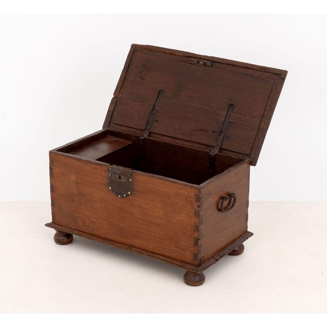 Dutch East Indies Hardwood Chest, 18th Century For Sale In New York - Image 6 of 10