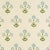 Schumacher Saranda Flower Sisal Wallpaper In Sky For Sale