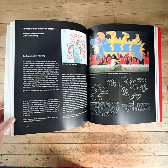 Keith Haring by Germano Celant, Vintage 1st Edition Art Book 1992 For Sale - Image 9 of 11