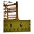 Tan Vintage Bent Rattan Bamboo 12-Bottle Wine Rack - Coastal Boho For Sale - Image 8 of 12