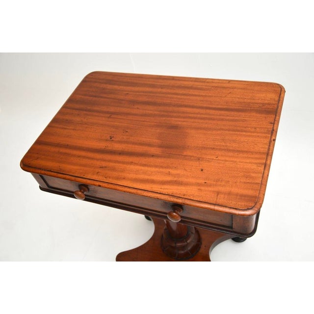 Brown William IV Occasional Side Table, 1830s For Sale - Image 8 of 11