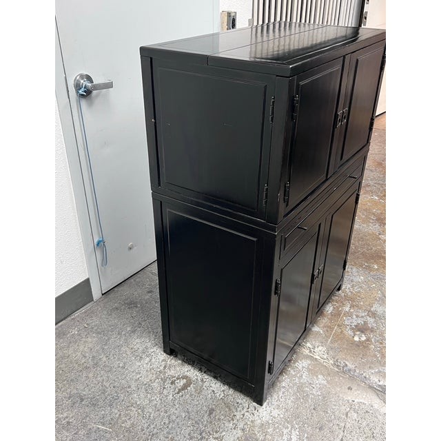 Pottery Barn Pottery Barn Clyde Bar Cabinet For Sale - Image 4 of 12